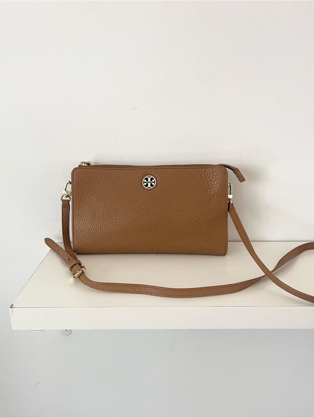 Tory Burch Brown Crossbody Bag